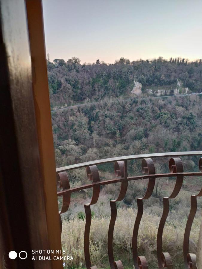 Apartamento Dimora Della Rupe Pitigliano Exterior foto
